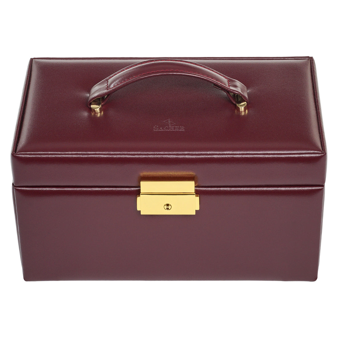 Jewellery box Elly acuro / bordeaux (leather)
