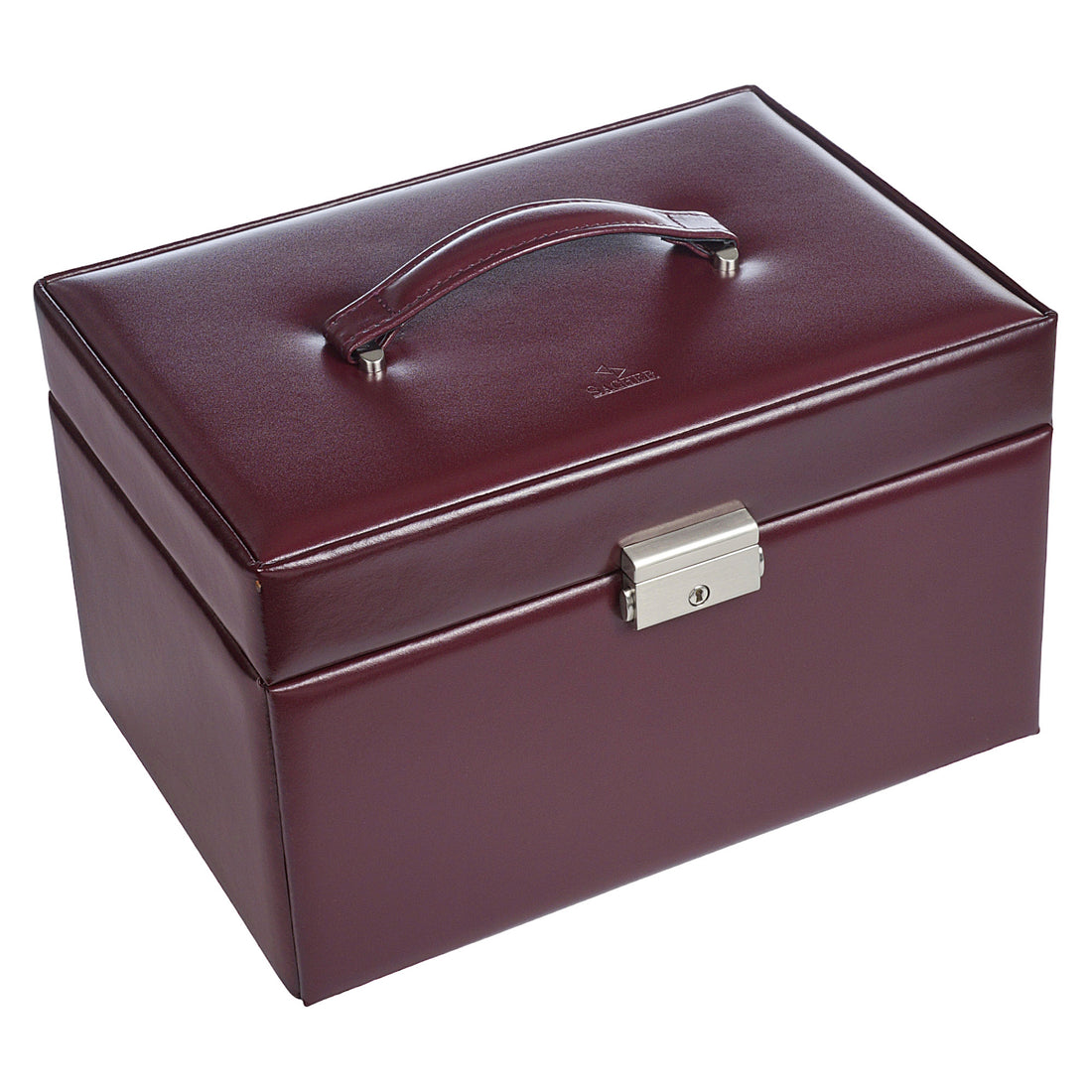 Šperkovnice Katja new classic / bordeaux (kůže)