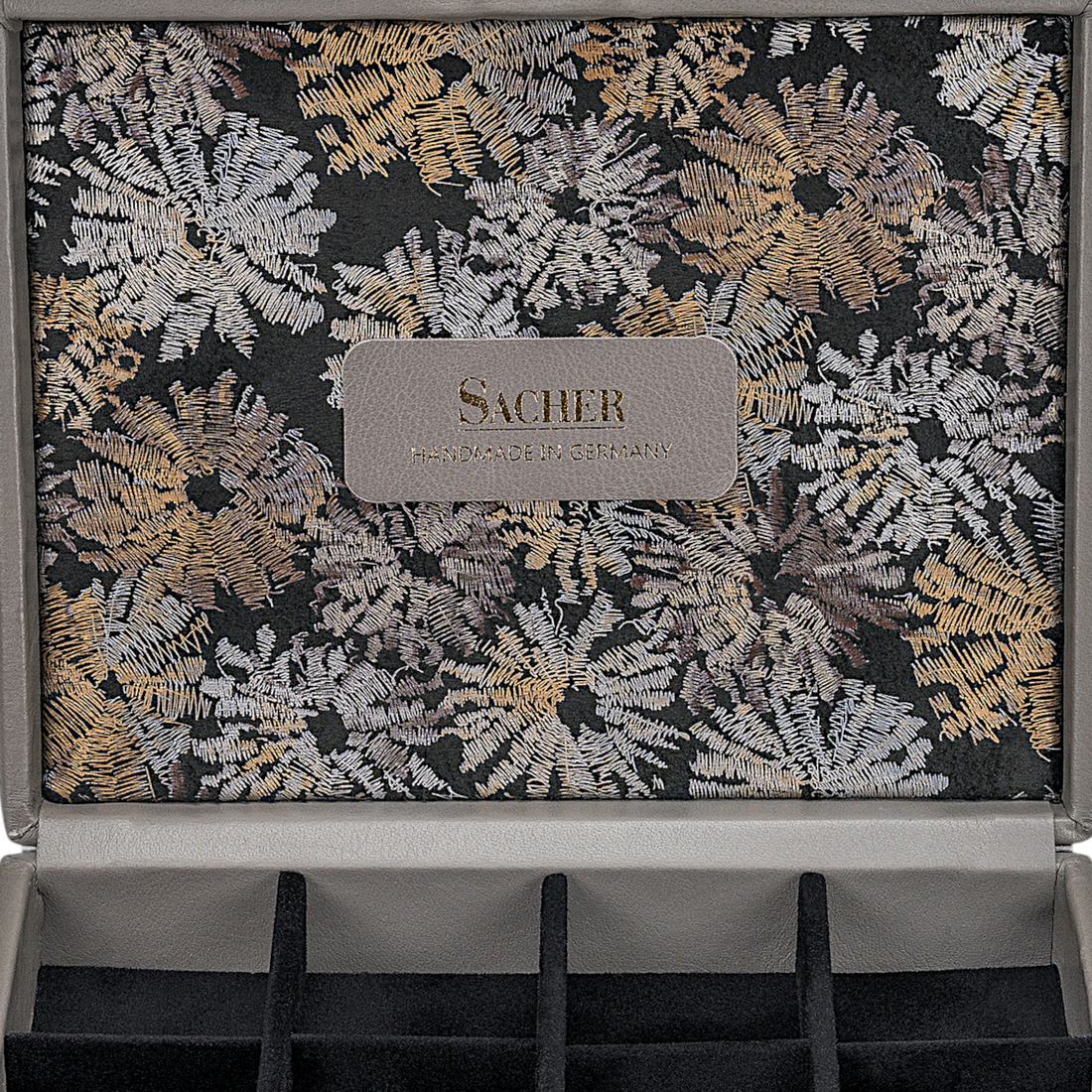 Pouzdro fleur venice / šedé (kůže)