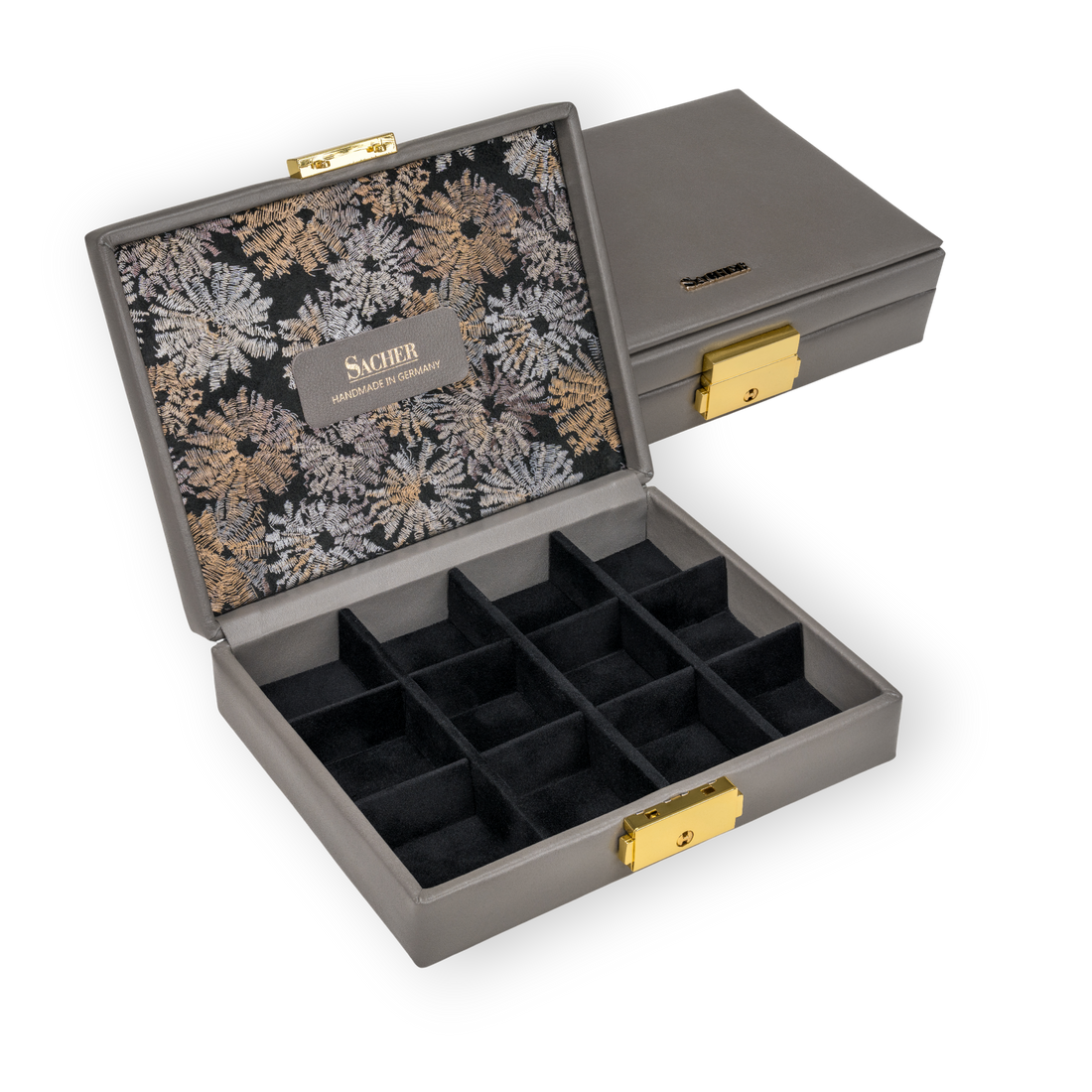 Pouzdro fleur venice / šedé (kůže)