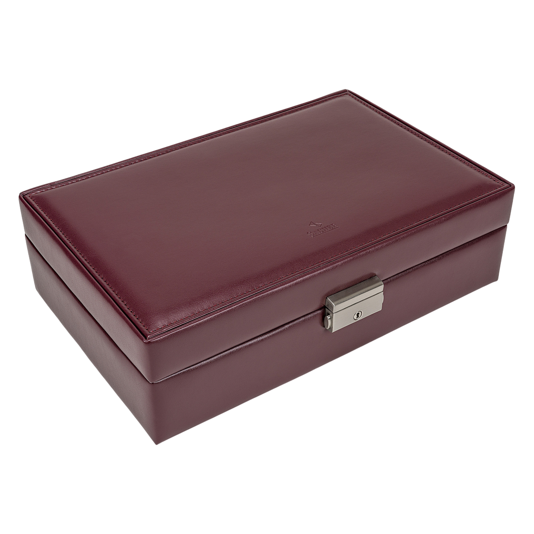 Schmuckkassette Ilka florage / bordeaux