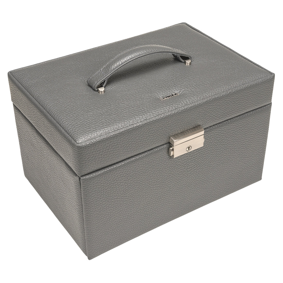 Jewelry box Karen granello / grey (full cowhide)