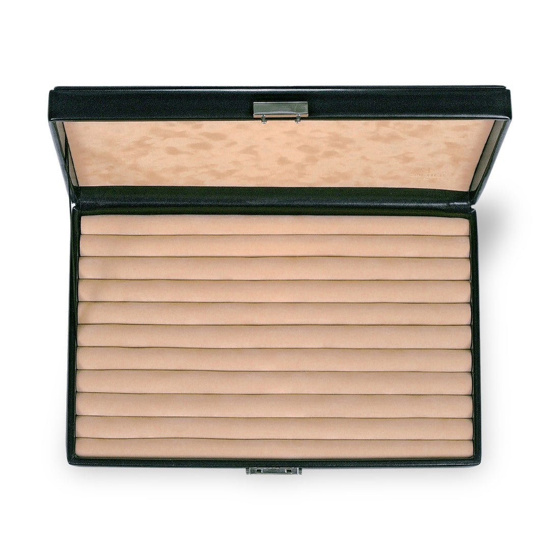 Ring case new classic / black (leather)