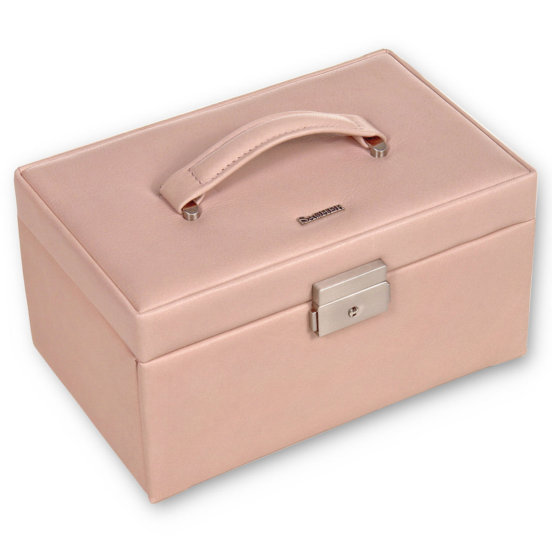 Šperkovnice Elly pastello / rosé (kůže)