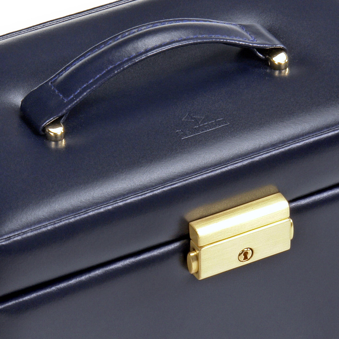 Jewellery box Elly acuro / navy (leather)