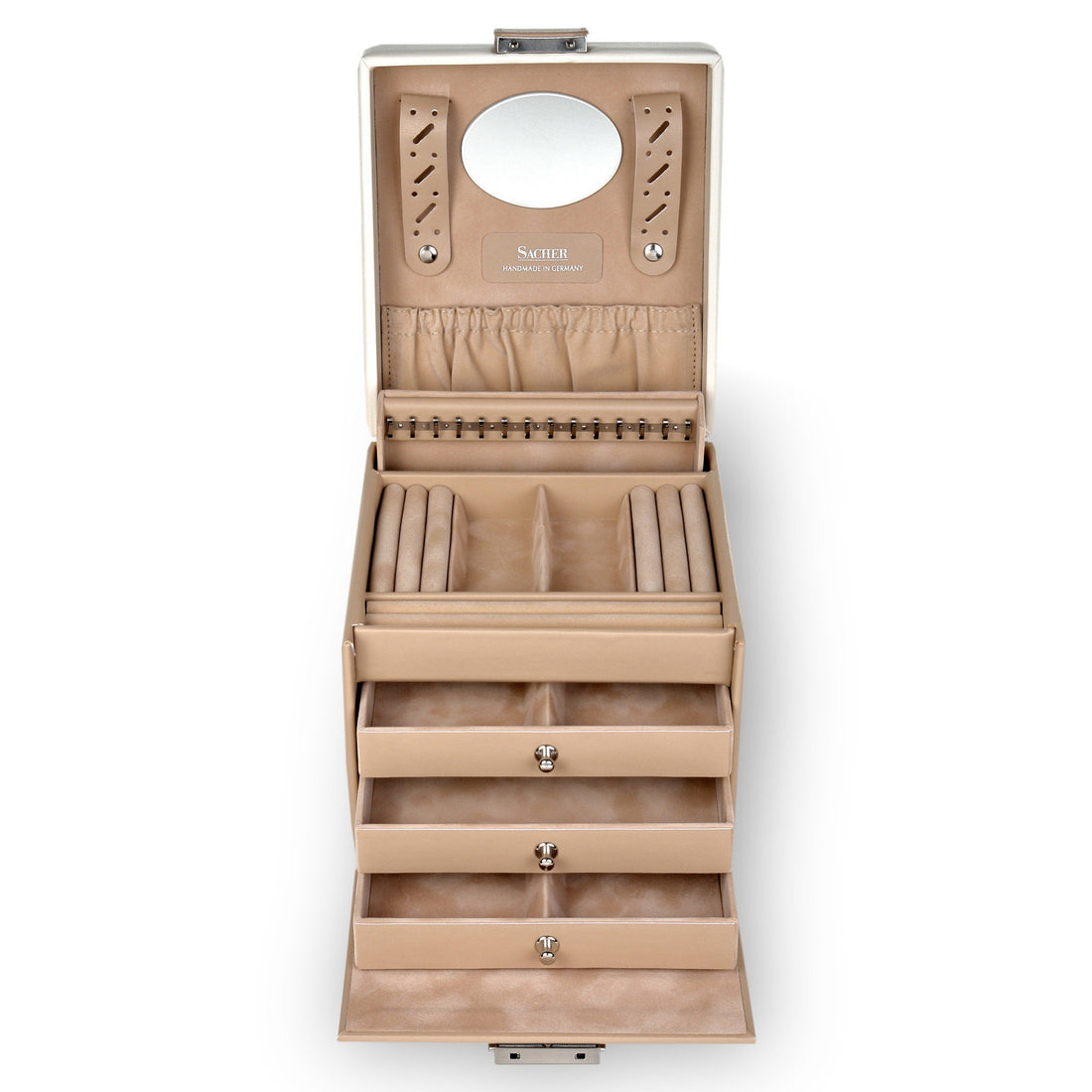 Jewellery box Erika bella fiore / beige