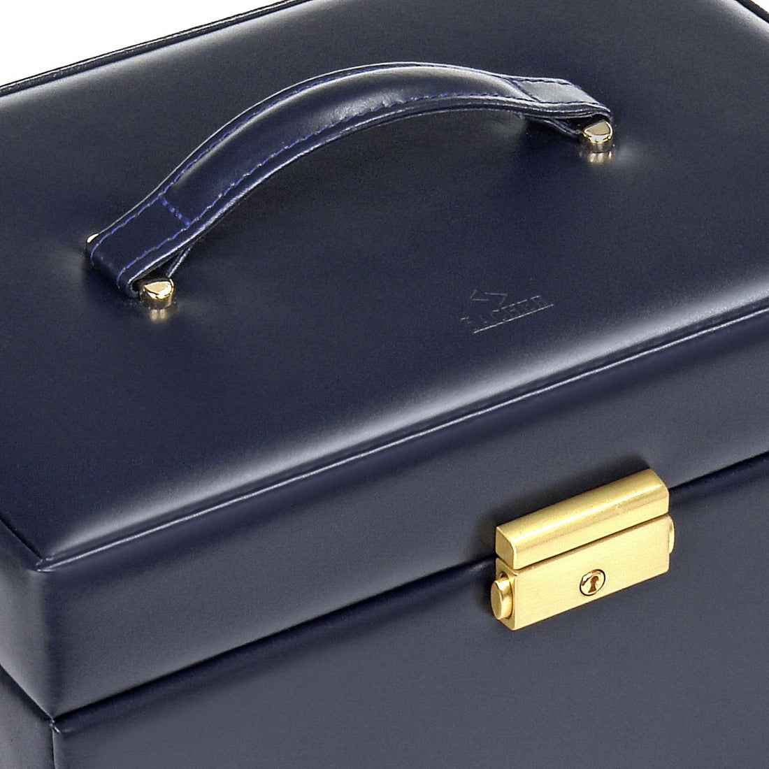 Jewellery box Lena acuro / navy (leather)