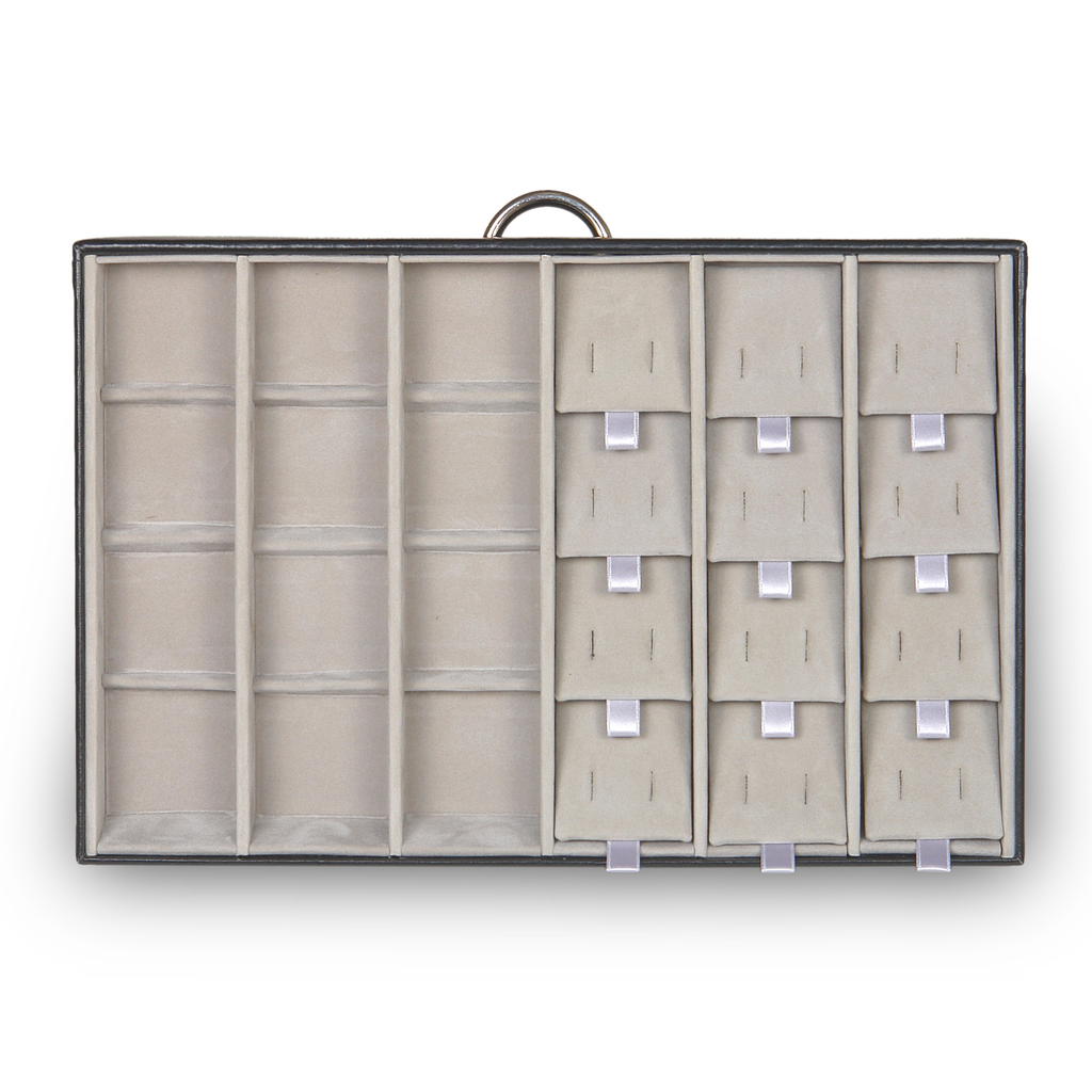 Drawer A14 VARIO vario / black (leather)