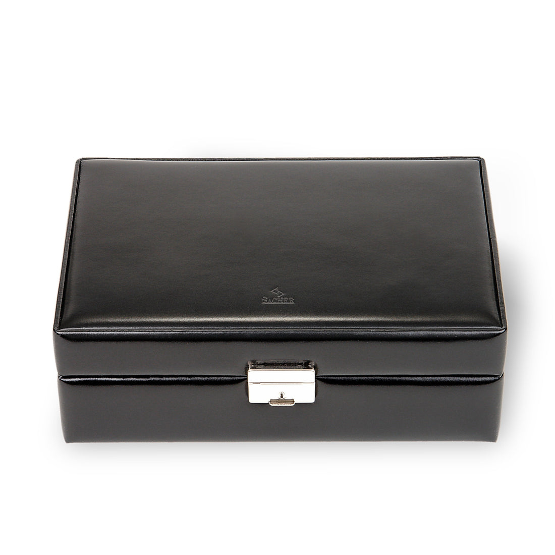 Top module with travel case VARIO vario / black (leather)