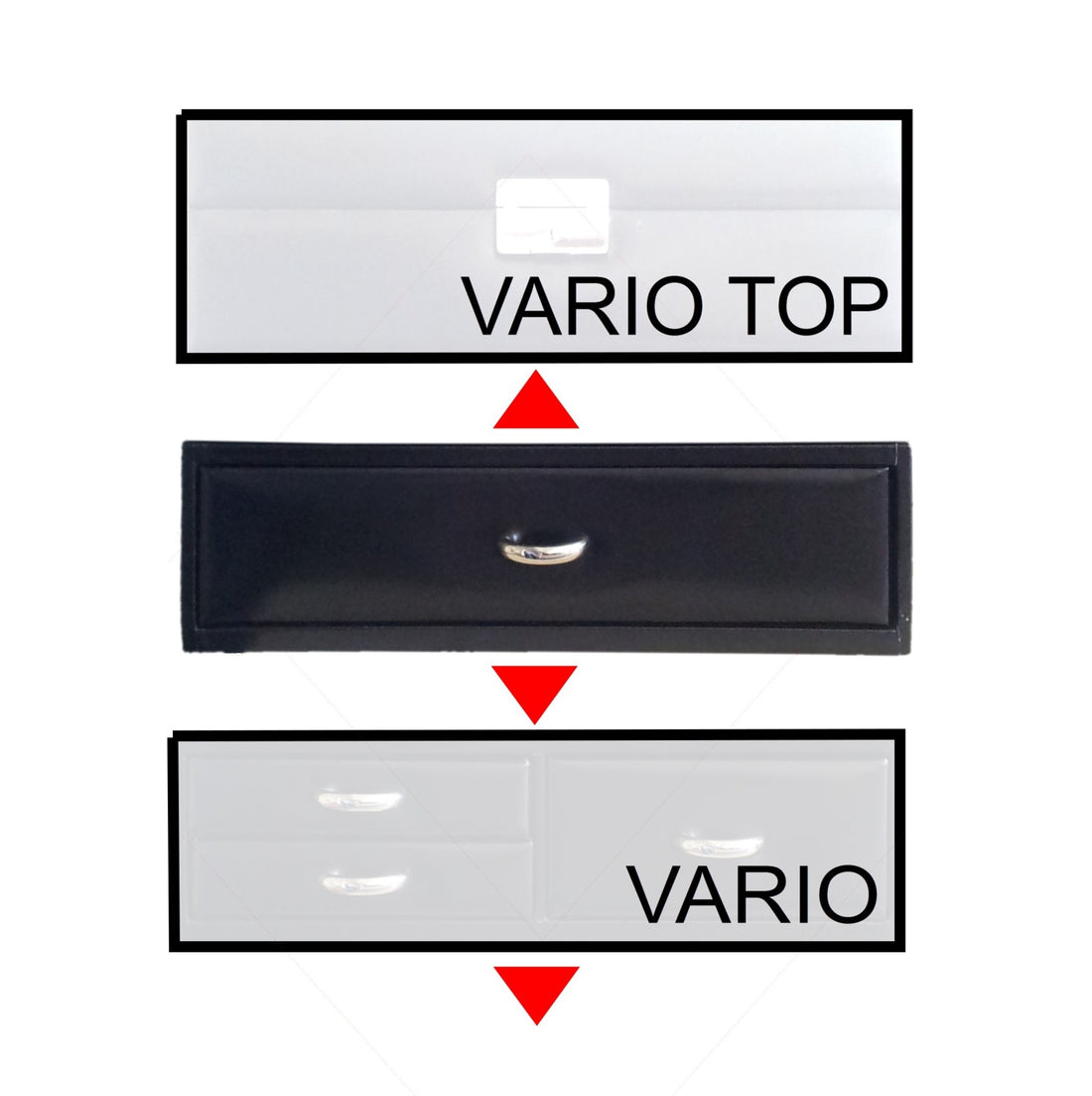 Standardní modul VARIO vario / černá (kůže)