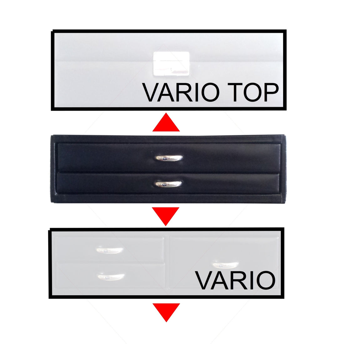 Standardní modul VARIO vario / černá (kůže)