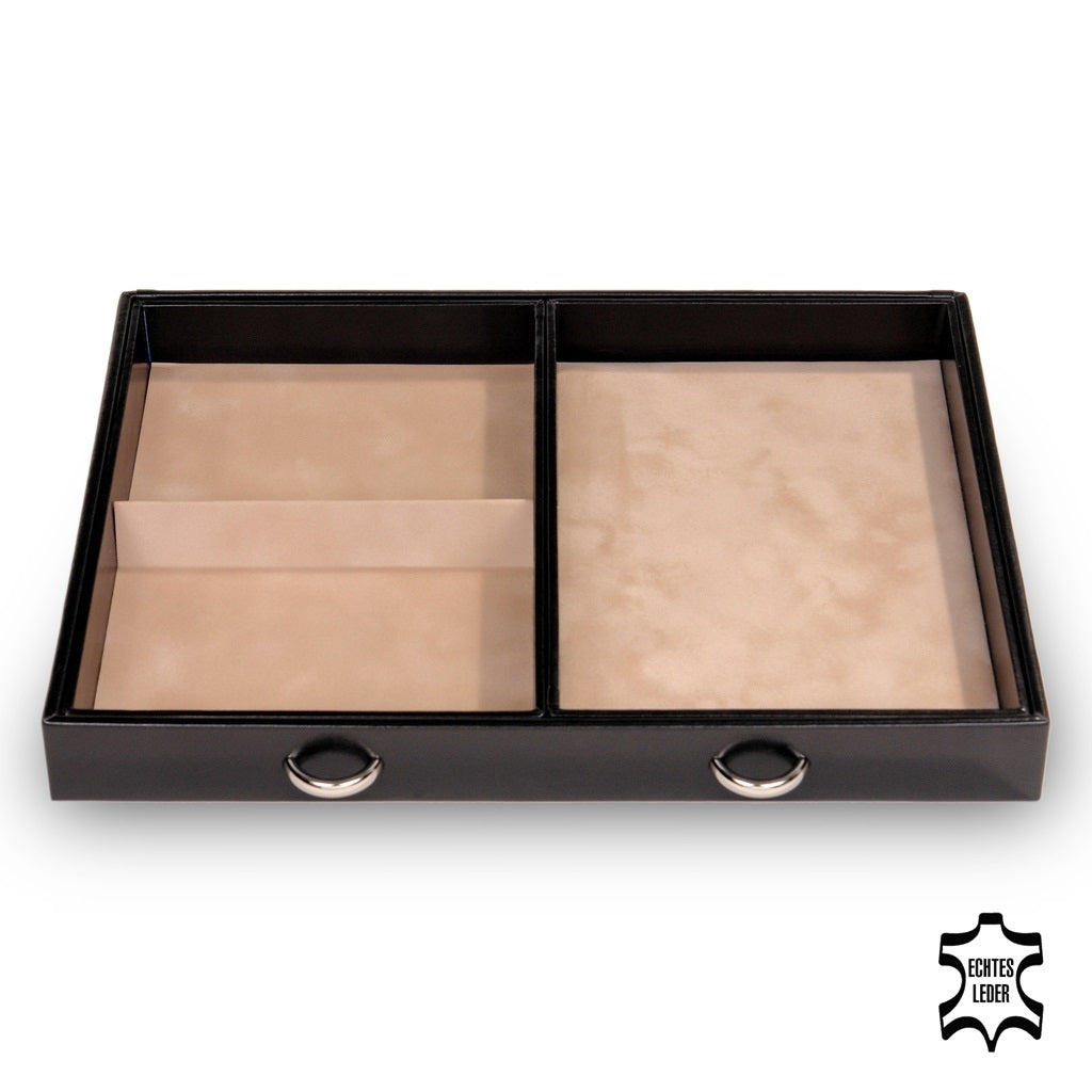 Jewellery chest Grand VARIO vario / black (leather)