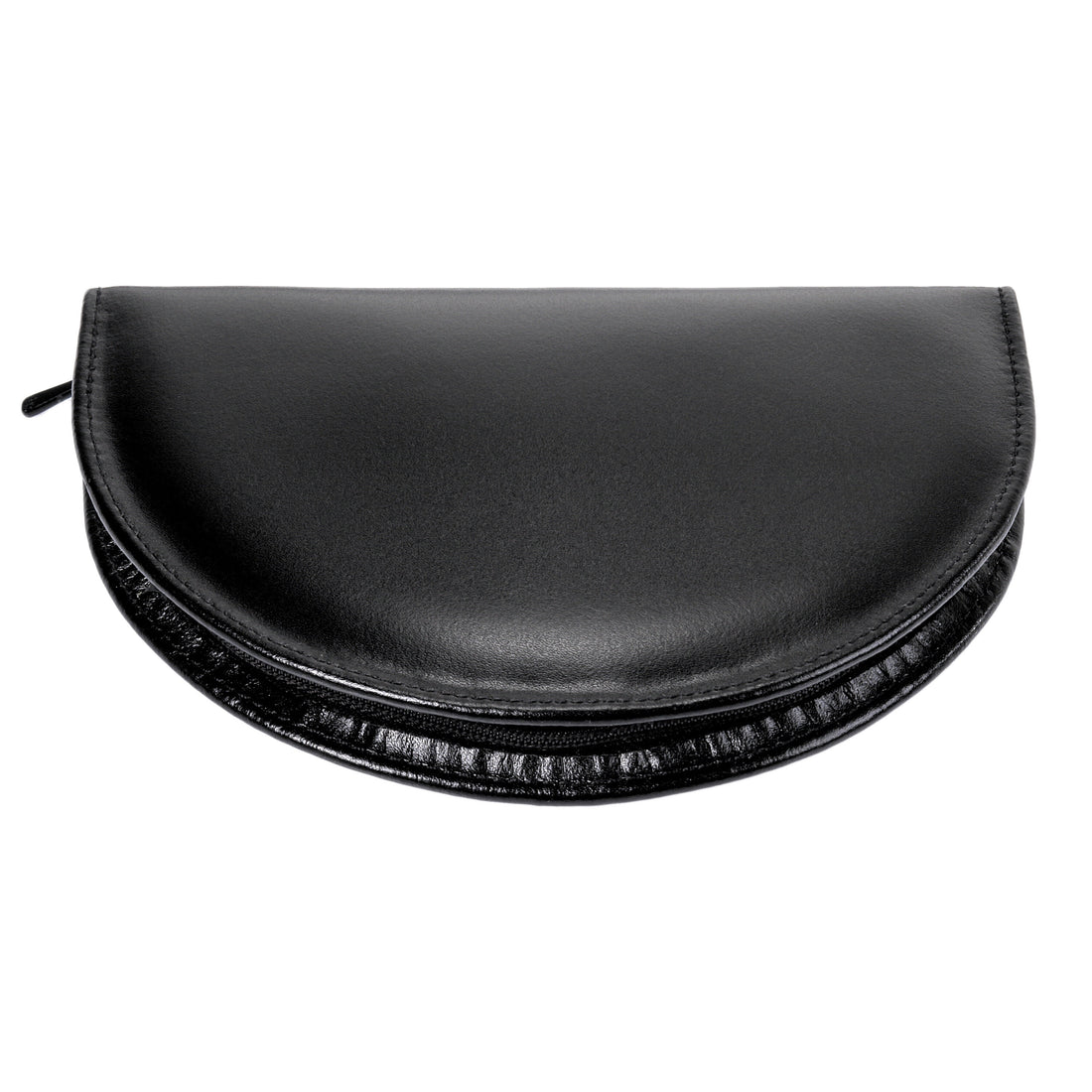 10-piece manicure case Manikürenset / black (leather)